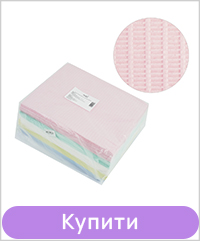 Паперові серветки для манікюру TUFI profi Одноразові Ламіновані Вологостійкі Мікс